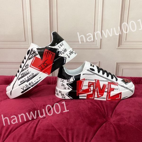 

2023 new luxury women's youth fashion shoes mens leather training shoes women's men's fashion fashion casual sports shoes, Black