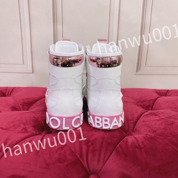 

luxury designer canvas shoes men women high boots sneakers casual shoes platform trainers size 35-45, Black