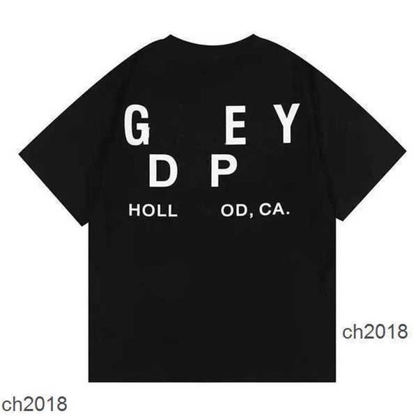 

2023 galleryse depts tees t shirts women designers t-shirts galleryes cottons man s casual shirt luxurys clothing men street shorts sleeve, White;black