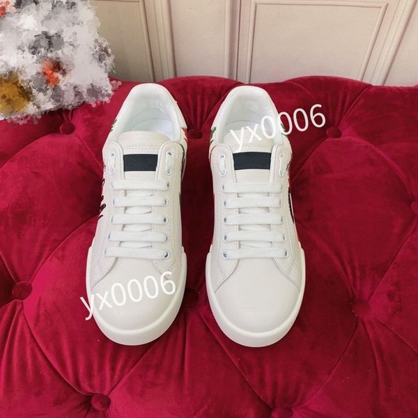 

new designer calfskin casual shoes reflective sneakers vintage leather trainers fashion shoes leisure shoes platform lace-up sneaker, Black