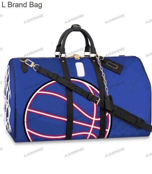 

l brand bag duffle bag blue bandouliere luggage bags 55 travel men women giraffe designer sport tote handbags overnight duffel 55 larger lug, Black