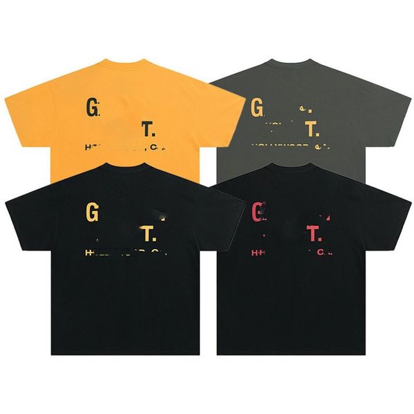 

2023 shirts women designer clothing women women t shirt luxe letter printed cotton short sleeve european and american trend loose mens wome, White;black
