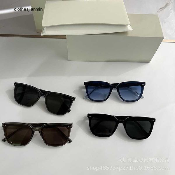 

2023 luxury fashion sunglasses factory% 80 retail women's internet celebrity same gm sunglass women's high-end sense uv ristant fa, White;black