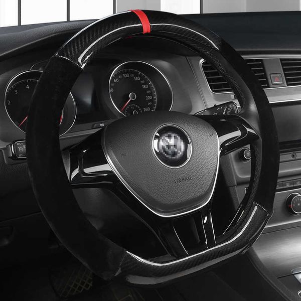 

steering wheel covers car steering wheel cover carbon fiber for vw golf 7 2015 polo jatta passat tiguan for nissan qashqai j11 x-trail t32 2