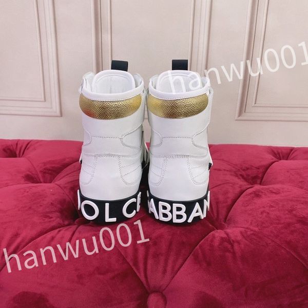 

2023 new luxury designer canvas shoes men women high boots sneakers casual shoes platform trainers size 35-45, Black