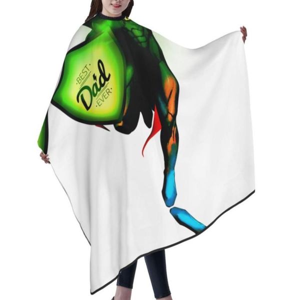 

professional barber cape polyester hair cutting salon cape water and stain resistant apron cutting hair superman5936464