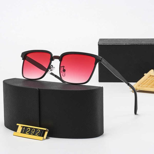 

2022 new fashion metal small frame sunglasses men's and women's sunglasses driving street shooting concave shape glasses, White;black