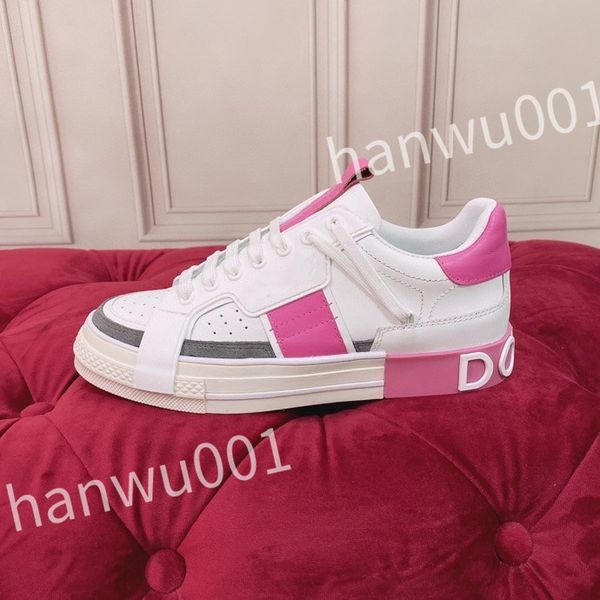 

2023 new luxurys women's youth fashion shoes men's leather training shoes women's men's fashion fashion casual sports sh, Black