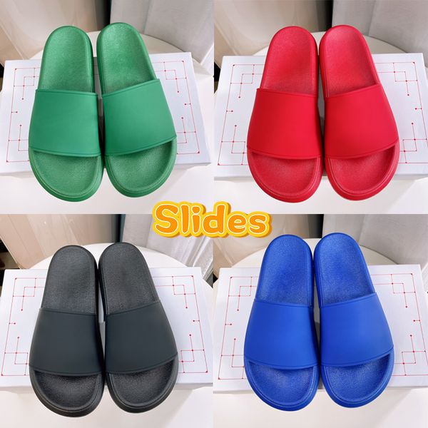 

2023 designer slippers embedded logo pool slide sandals flats mens white black mix green fashion beach slides summer flip flops men women sl