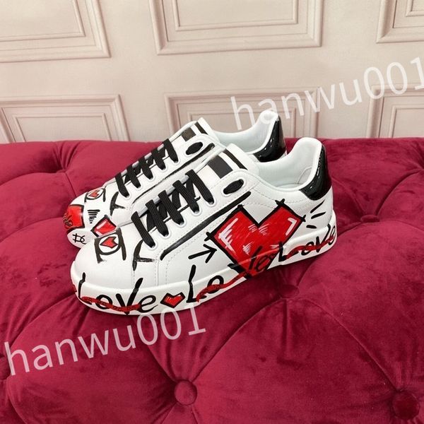 

2023 luxury women's youth fashion shoes mens leather training shoes women's men's fashion fashion casual sports shoes, Black