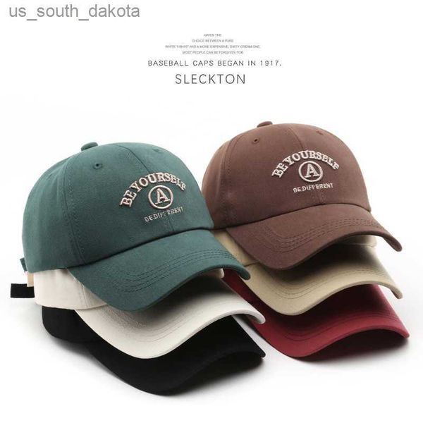 

ball caps sleckton cotton baseball cap for women and men casual summer sun caps fashion embroidery hats snapback caps gorras 2023 l230523, Blue;gray
