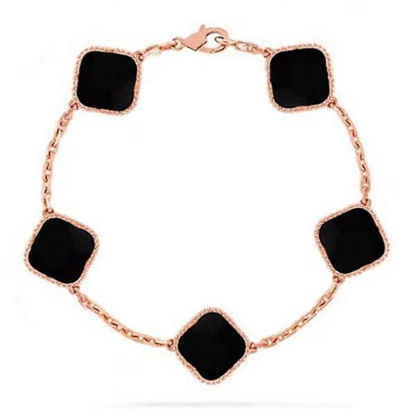 

new fashion design colorful clover charm bracelets jewelry for women, Golden;silver
