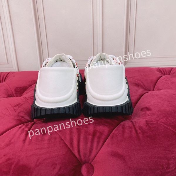 

luxury designer men's casual shoes women's youth fashion retro sports shoes men's trend fashion training shoe platform, Black