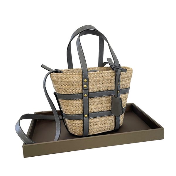 

23 women mini totes shoulde bags subaxillary bag straw diagonal crossbody bag for ladies luxury designer handbags sports outdoor travel pouc