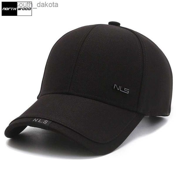 

ball caps northwood autumn winter baseball cap for men women's dad hat cotton snapback cap gorras hombre trucker caps l230523, Blue;gray