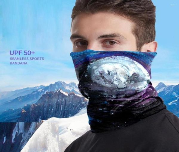 

bandanas sportswear cool men cycling fishing skiing motorcycle riding outdoor neck guard mask headscarf face seamless scarf headba5709433, Blue;gray