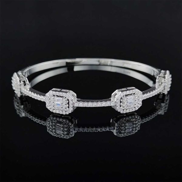 

jewelry y2k bracelet sheen women's geometric zircon s7292, Black