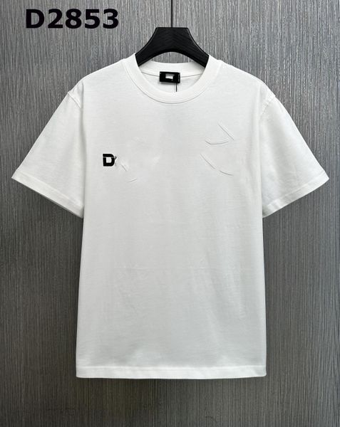 

italy new mens designer t shirt paris fashion tshirts summer d t-shirt male 100% cotton m-xxxl 2853, White;black