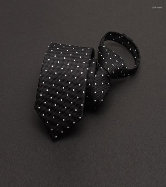 

bow ties 2022 style men gravatas 6cm slim fashion casual wedding neckties polka dot tie for with gift box2061809, Black;gray