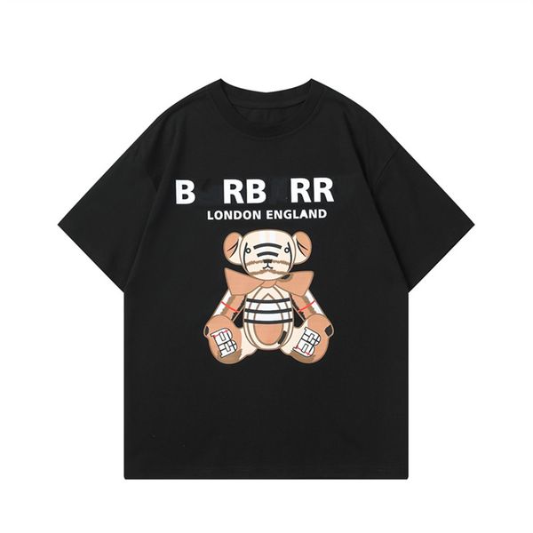 

luxury t-shirt women's designer men's t-shirt short summer fashion casual with brand alphabet high-quality designer t-shirt size m, White;black