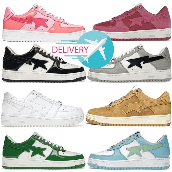 

designer low casual shoes mens womens black triple casual shoes bapesta white green dunks lows women trainers bapestas sports sneakers luxur