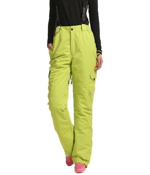 

skiing bib pants snowboard pants female trousers with straps outdoor sport waterproof warm hiking snow mountain ski winter pants f5678706