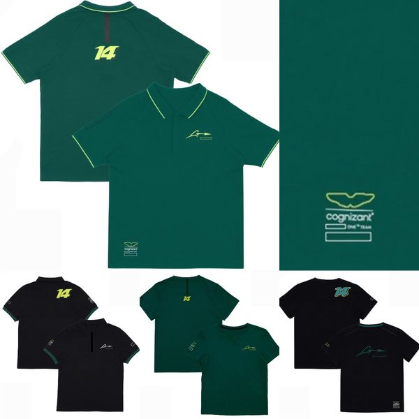 

formula 1 f1 t-shirt polo shirt 2023 new team official website men's women's racing t-shirts jersey summer motorsport casual polos