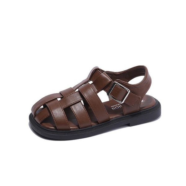 

sandals baby shoes kids child hollow summer boys beach girls casual flat soft sole f11380, Black;red