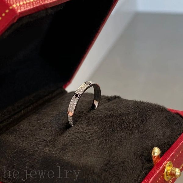 

screwdrive ring men thick rhinestone ring luxury rose gold plated silver ice out wedding band multisize letter carve modern jewelry love rin