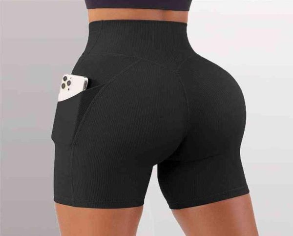 

yoga outfits shorts women fitness leggings scrunch butt booty seamless short high waist crossover workout for 2204297444882, White;red