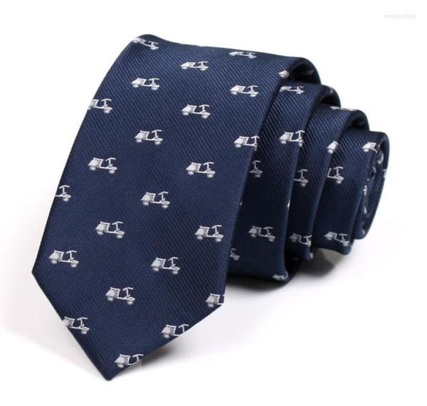 

bow ties 2022 men039s navy blue 6cm tie autobike print for men business suit work neck fashion formal necktie4815923, Black;gray