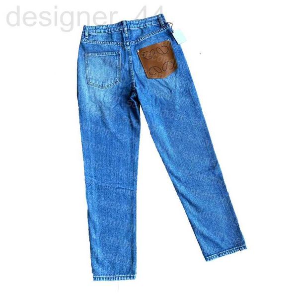 

women's jeans designer women vintage summer straight denim pants designer casual style jean womens 32u5, Blue