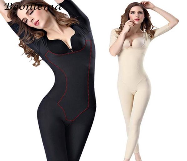 

leg shaper beonlema women body modeling shaper full long leg shapewear seamless belly compression slimming underwear plus size bod8271053