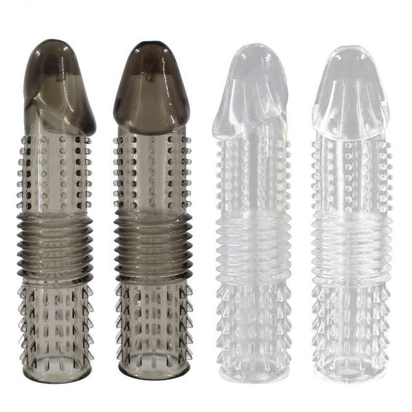 

male masturbator transparent crystal penis enlargement lock essence wolf tooth cover husband and wife fun products sextoy 50% online sale