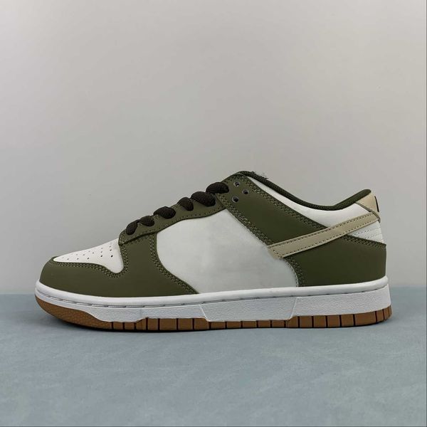 

basketball shoes dnks low khaki green og rte designer outdoor shoes sneaker sports with original box