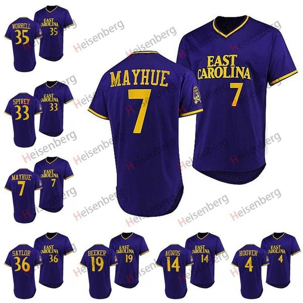 

college bryson worrell ecu pirates baseball jersey garrett saylor lane hoover 19 merritt beeker 14 zach agnos 33 carter spivey jerseys, Black