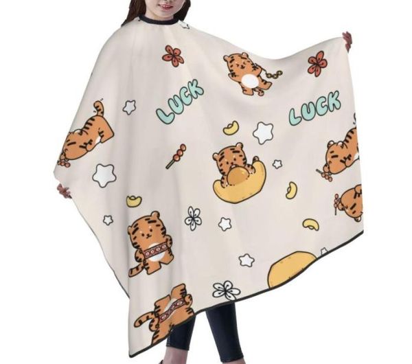 

professional barber cape polyester hair cutting salon cape water and stain resistant apron cutting hair lovely the tiger3302504