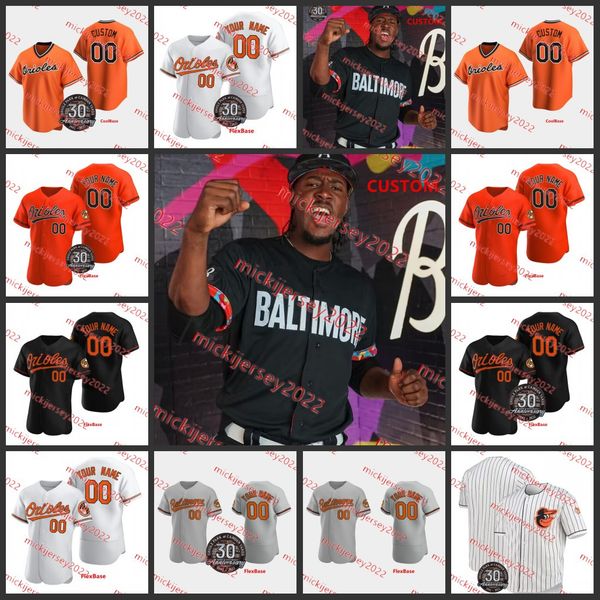 

brooks robinson 2023 city connect baseball jersey cal ripken jr. jim palmer custom stitched mens 25 rafael palmeiro 9 brady anderson steve f, Black