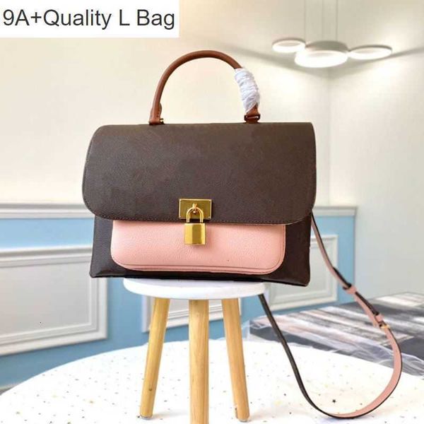 

2023 new 9a l bag delicate knockoff designer messenger bag 29cm genuine leather flap bag m43960 yl105 lf2y, Black