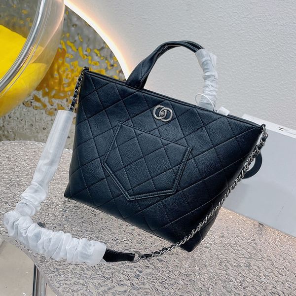 

women fashion brand designer bag tote wallet classic rhombus check shopping package leather shoulder bag clutch handbag tote bag evening cha