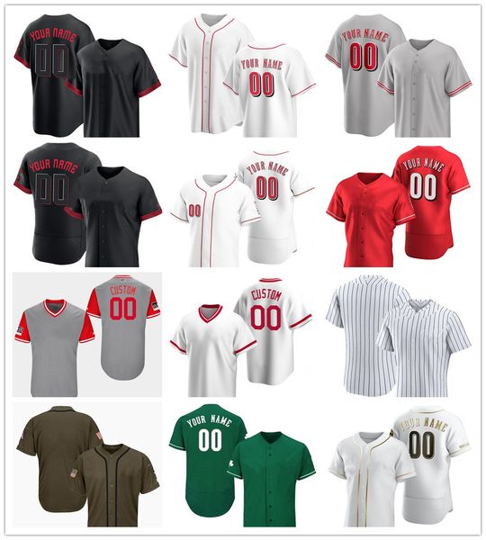 

baseball jerseys 30 will benson 17 stuart fairchild 29 tj friedl 4 wil myers 31 henry ramos 38 michael siani 5 johnny bench 14 pete rose 11, Blue;black