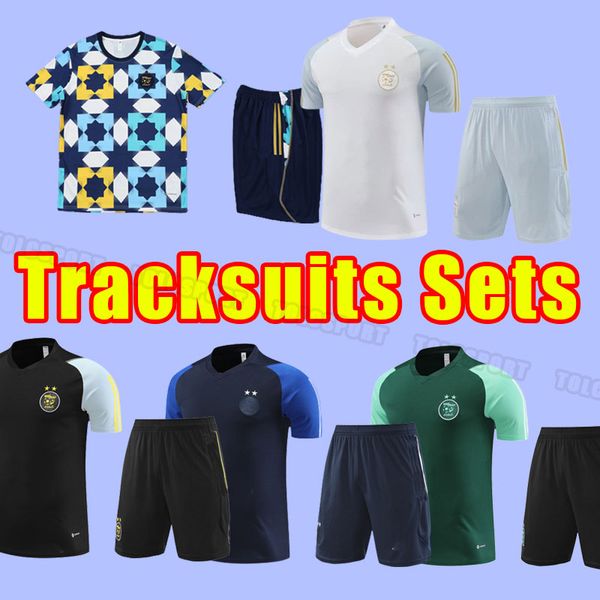 

2022 algeria men soccer tracksuits slimani mahrez feghouli bennacer atal 2023 22 23 football shirts short sleeve camiseta de futbol training, Black