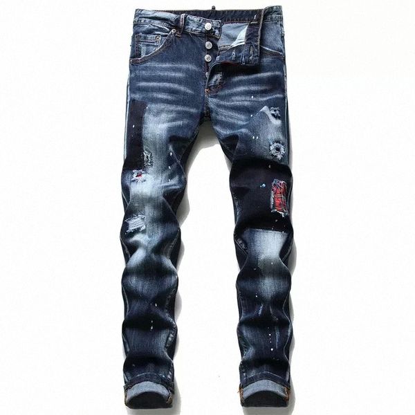 

men designer jeans man pants designer black skinny stickers light wash ripped motorcycle rock revival joggers true religions mens jeans v6xn, Blue