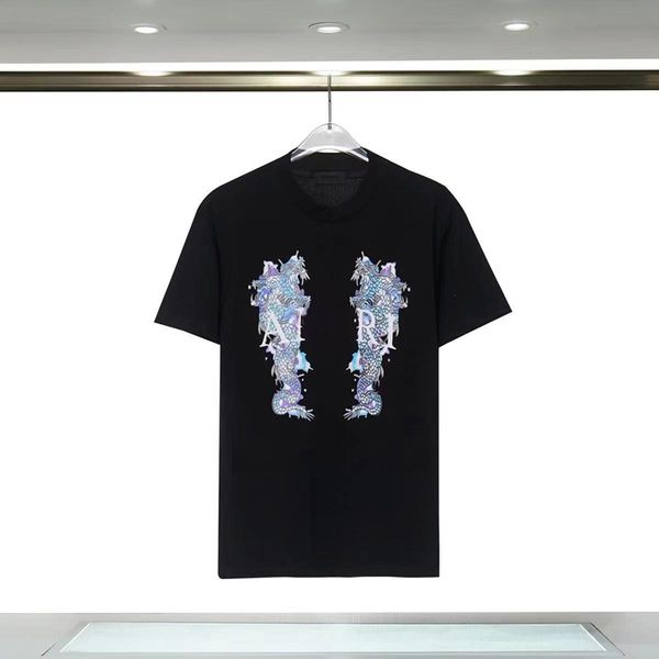 

23sss mens t shirt designer t shirt mens tees fashionable trend pure cotton breathable new versatile clothing, White;black