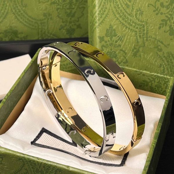 

designer love bracelet cuff bangle men women stainless steel 18k gold jewelry women hip-hop bracelets party mens womens luxury brace, Black
