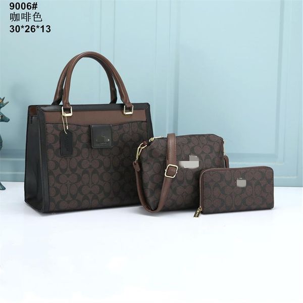 

michael s kor m k bags new arrival 3 pieces set designer bags womens hiah quality crossbody handbag lady tote coin purse shoulder bags coaac