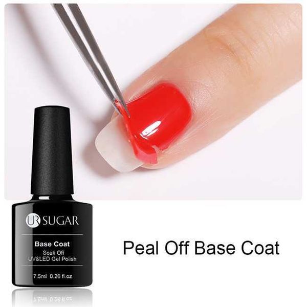 

ur sugar 7 5ml base coat coat uv led gel nail polish semi-permanent foundation soak off transparent varnishes varnish289o47thaf38