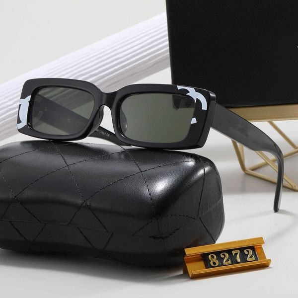 

Designer Fashion luxury cool sunglasses 2023 Overseas New Sunglasses Xiangjia Network Popular Men's and Women's Tourism Box Glasses with logo box