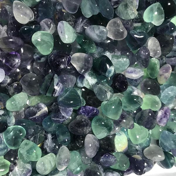 

crystal natural crystal 15mm heart shape fluorite stone gems hand pieces pendant no hole jewelry making wholesale 20pcs yoga women men