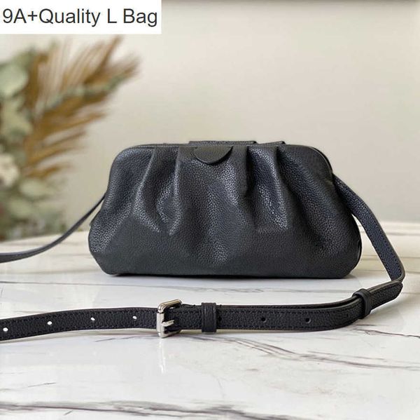

2023 new 9a l bag level replication designer cross body bag 23cm scala mini pouch luxury shoulder handbags m80093 wl153, Black
